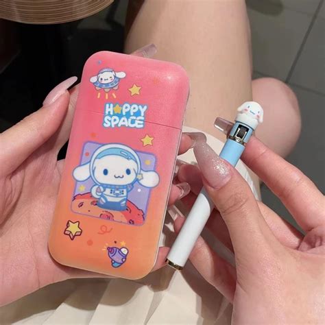 kuromi feuerzeug|Kuromi waterproof rechargeable lighter Sanrio cute high